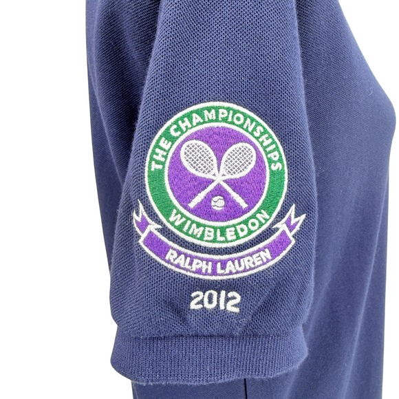New Polo Ralph Lauren Women's Polo Shirt Wimbledon Collection Large Pony Medium - Picture 6 of 11